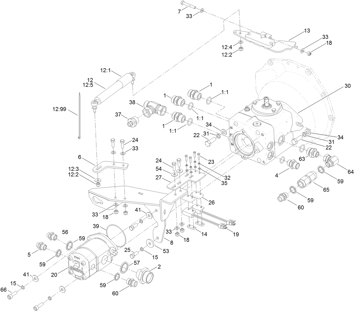 Hydraulic Pump Assembly