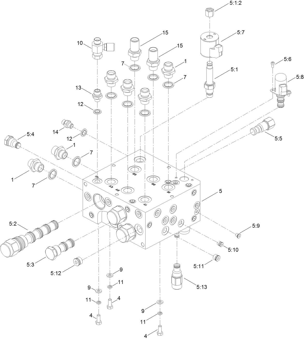 Cutter Manifold Assembly