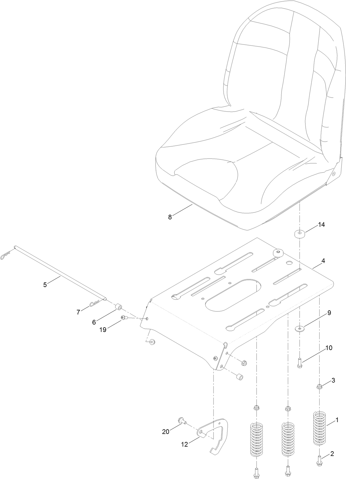 Seat Pan Assembly