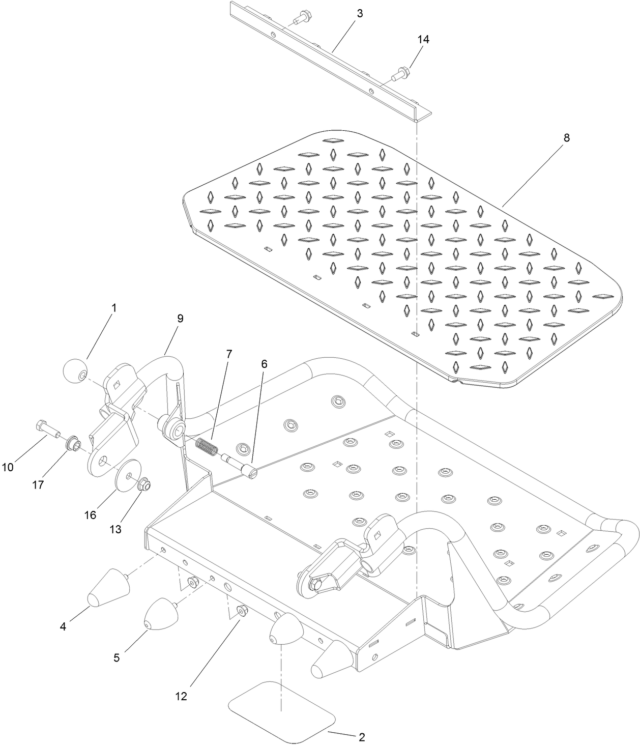 Platform Assembly No. 132-9402