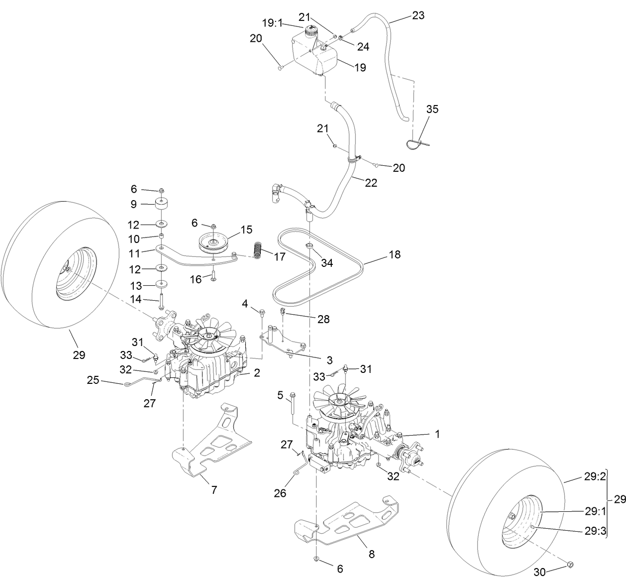 Ground Drive Assembly