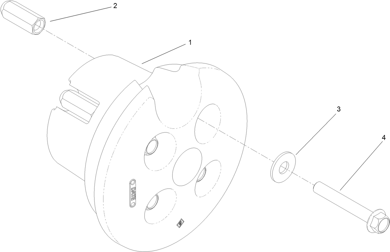 Wheel Weight Assembly No. 133-5386