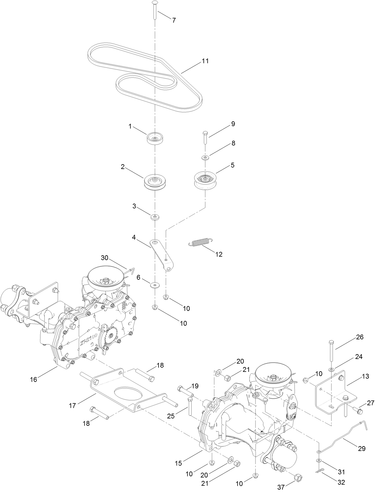 Traction Drive Assembly