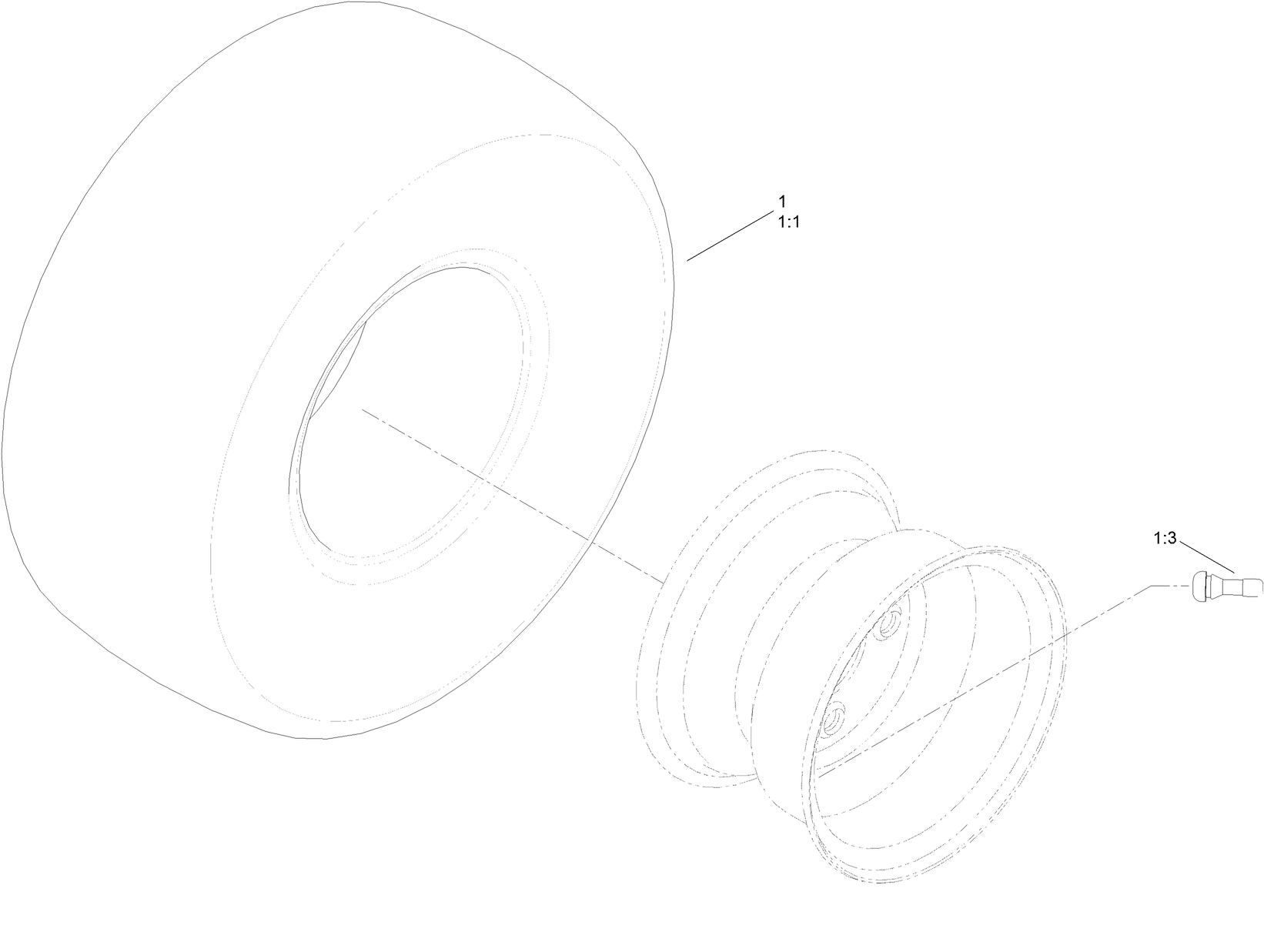 Tire Assembly No. 131-3671