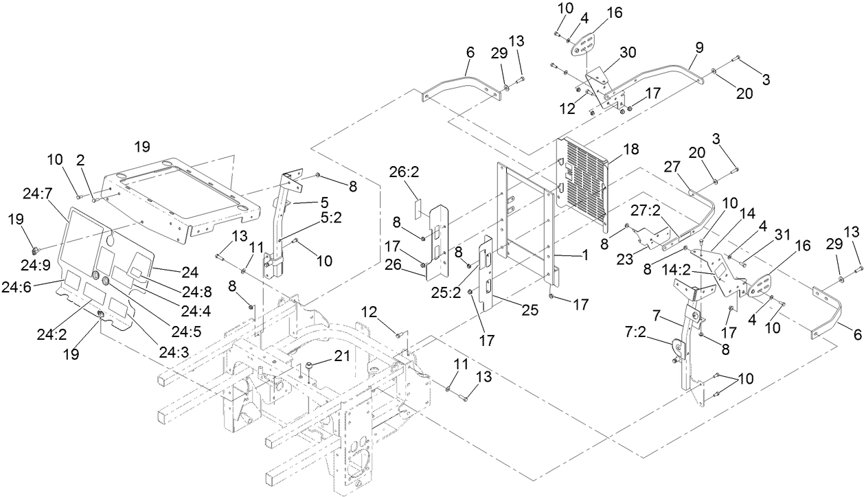 Engine Housing Assembly