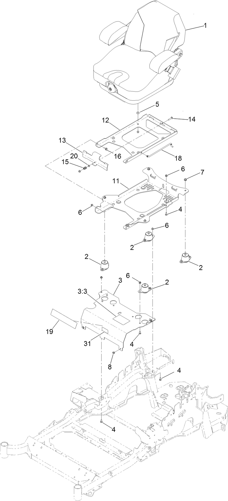 Seat Mounting Assembly