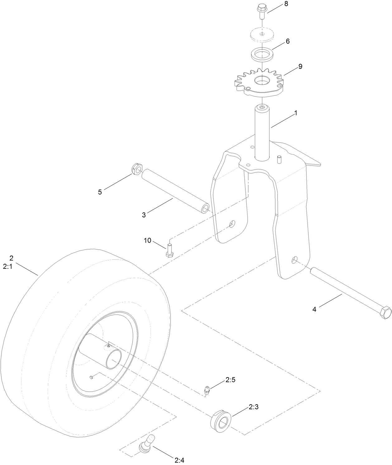 Caster Wheel Assembly