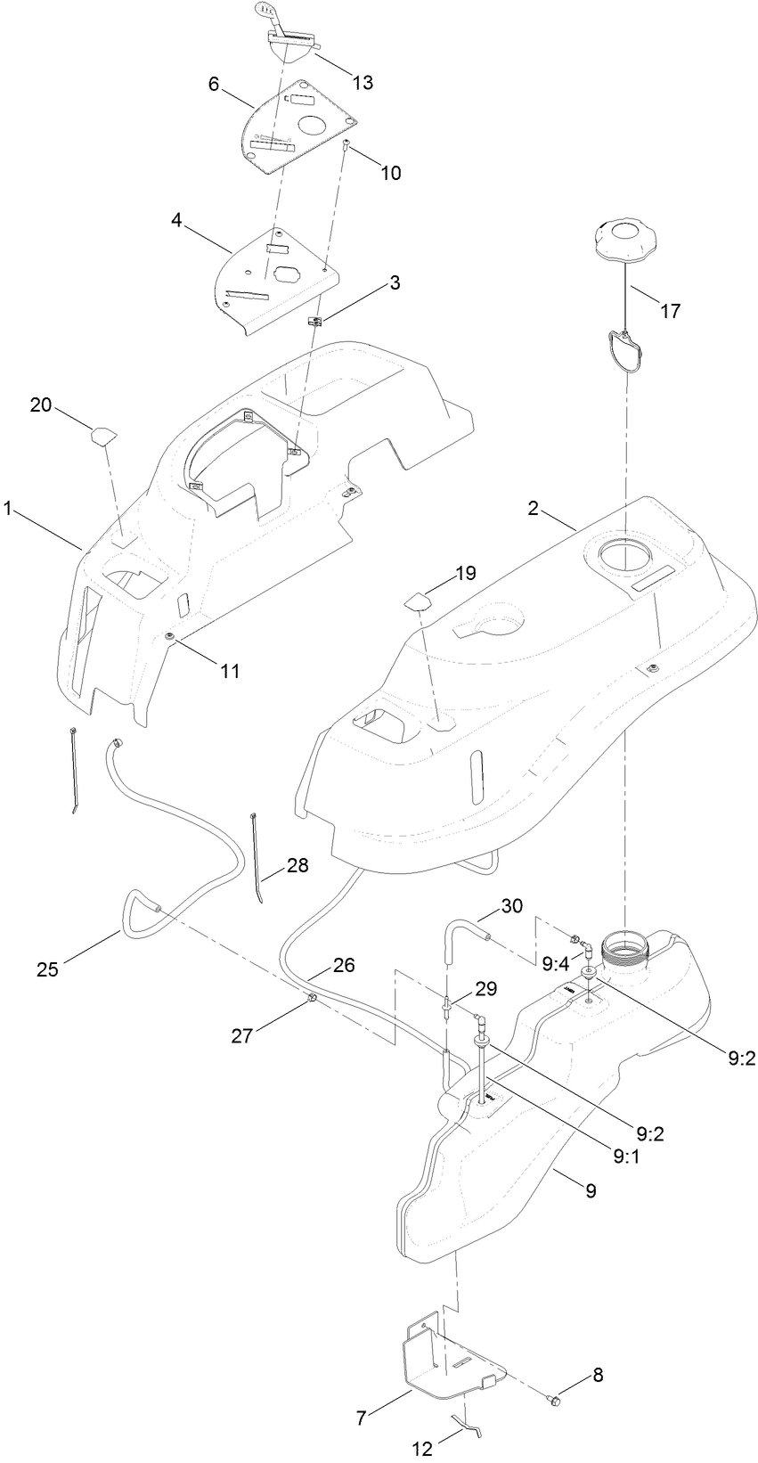 Body Styling and Fuel Assembly