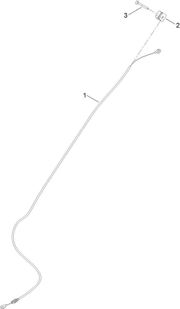 Brake Cable Kit Assembly No. 136-7000