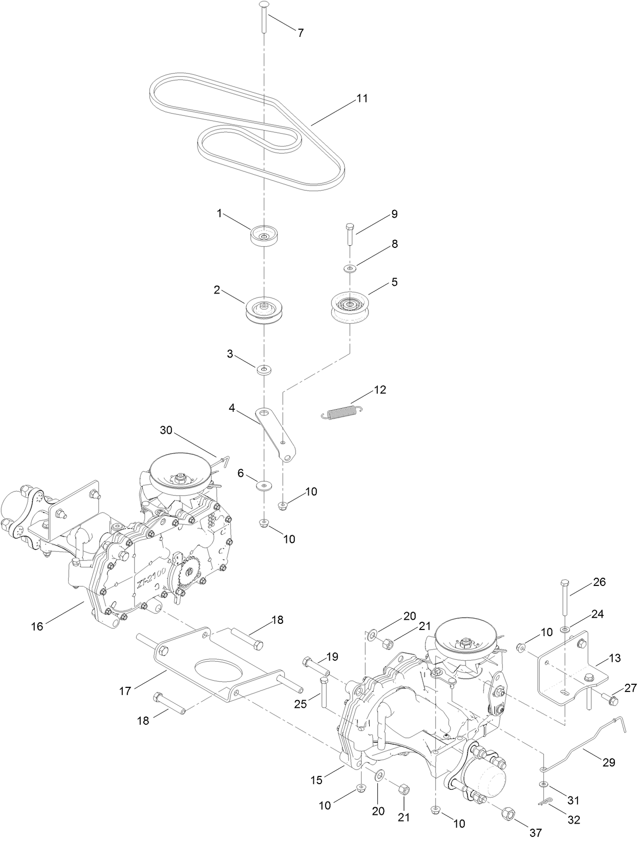 Traction Drive Assembly