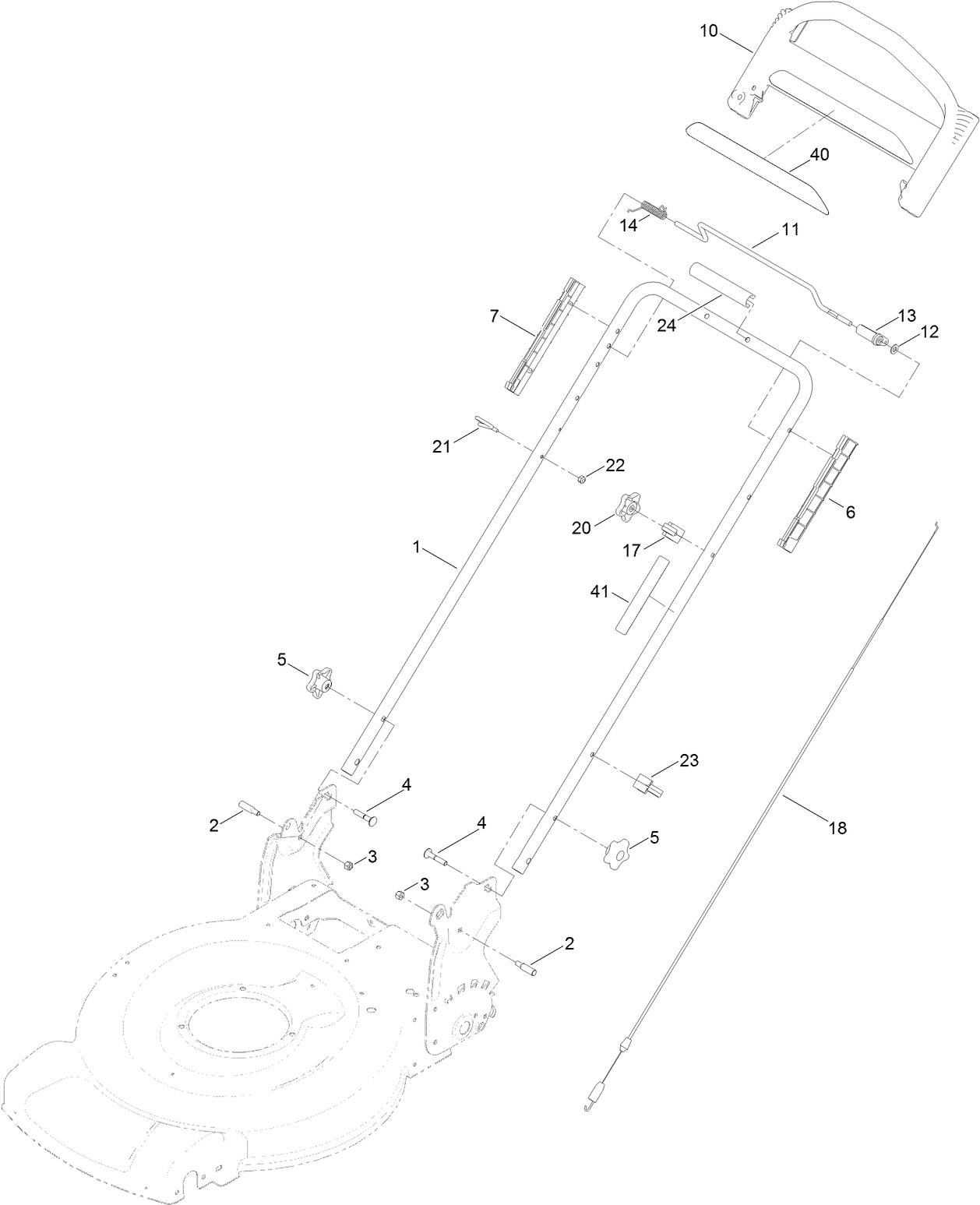 Handle and Control Assembly