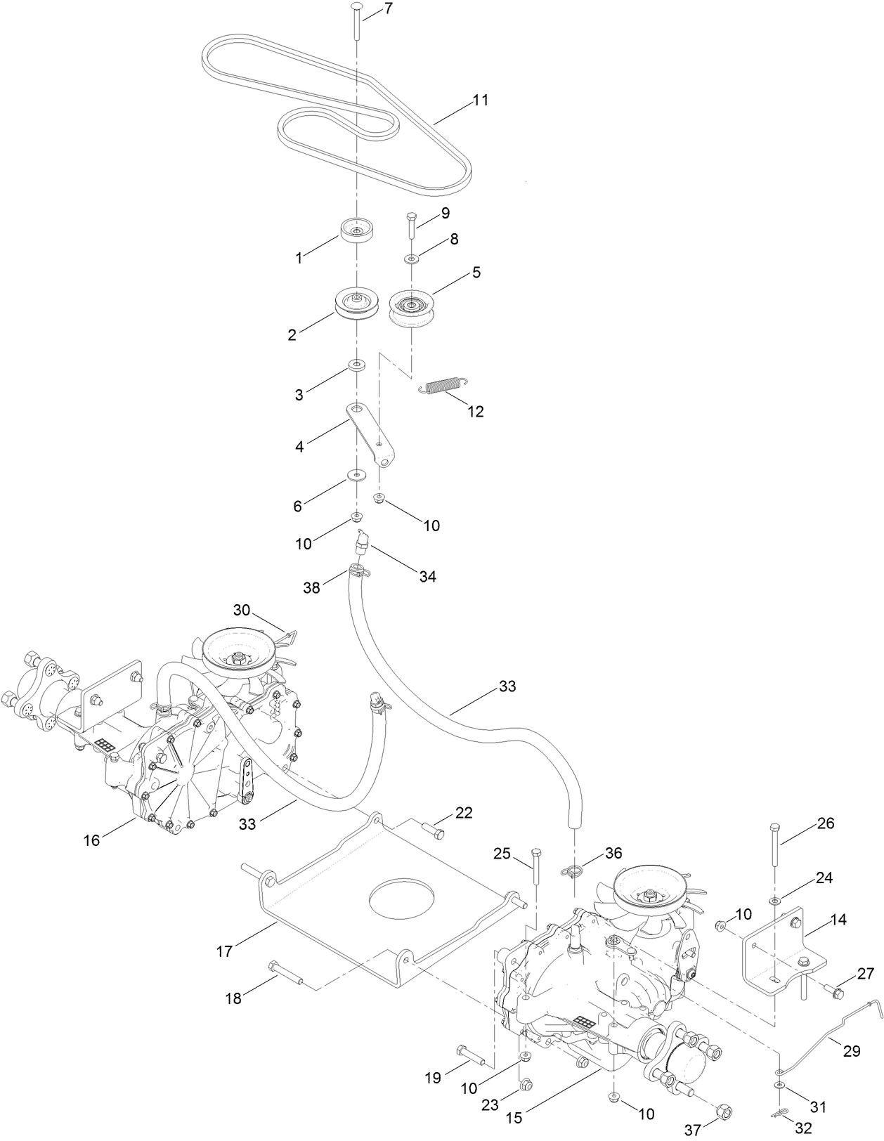 Traction Drive Assembly