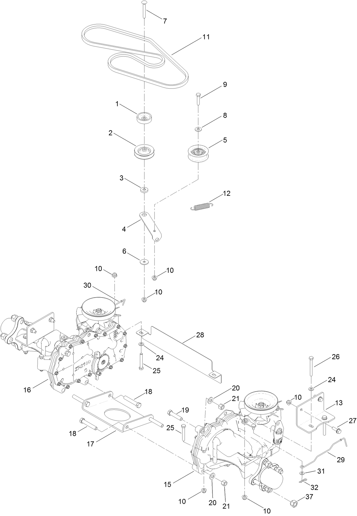 Traction Drive Assembly