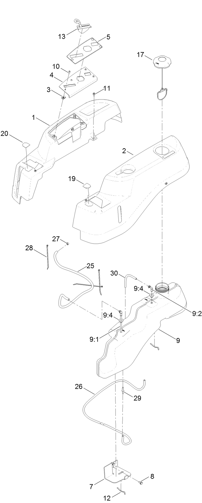 Body Styling and Fuel Assembly