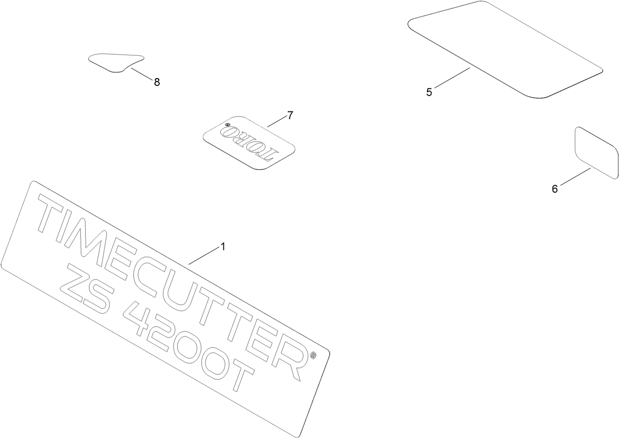 Model Specific Decal Assembly