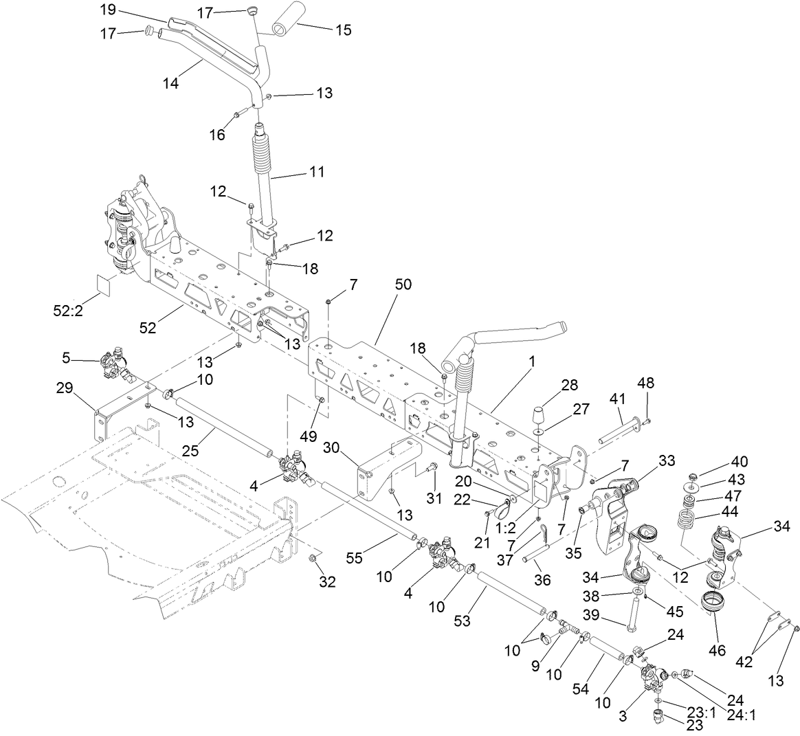 Center Boom Assembly