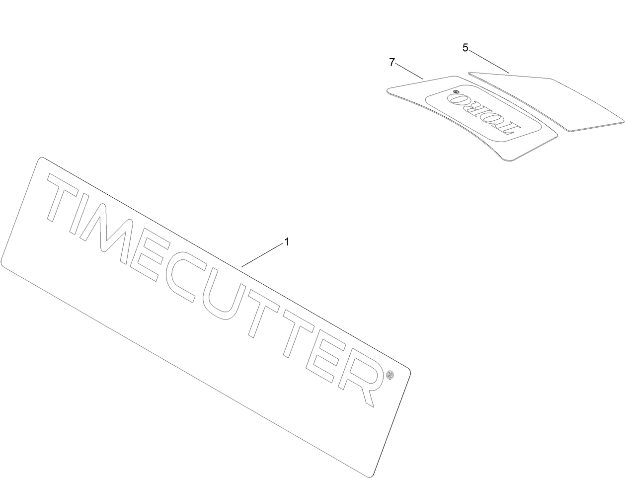 Model Specific Decal Assembly