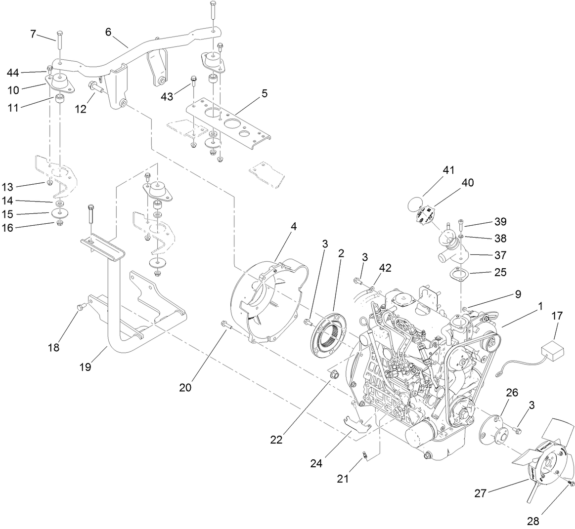 Engine Installation Assembly