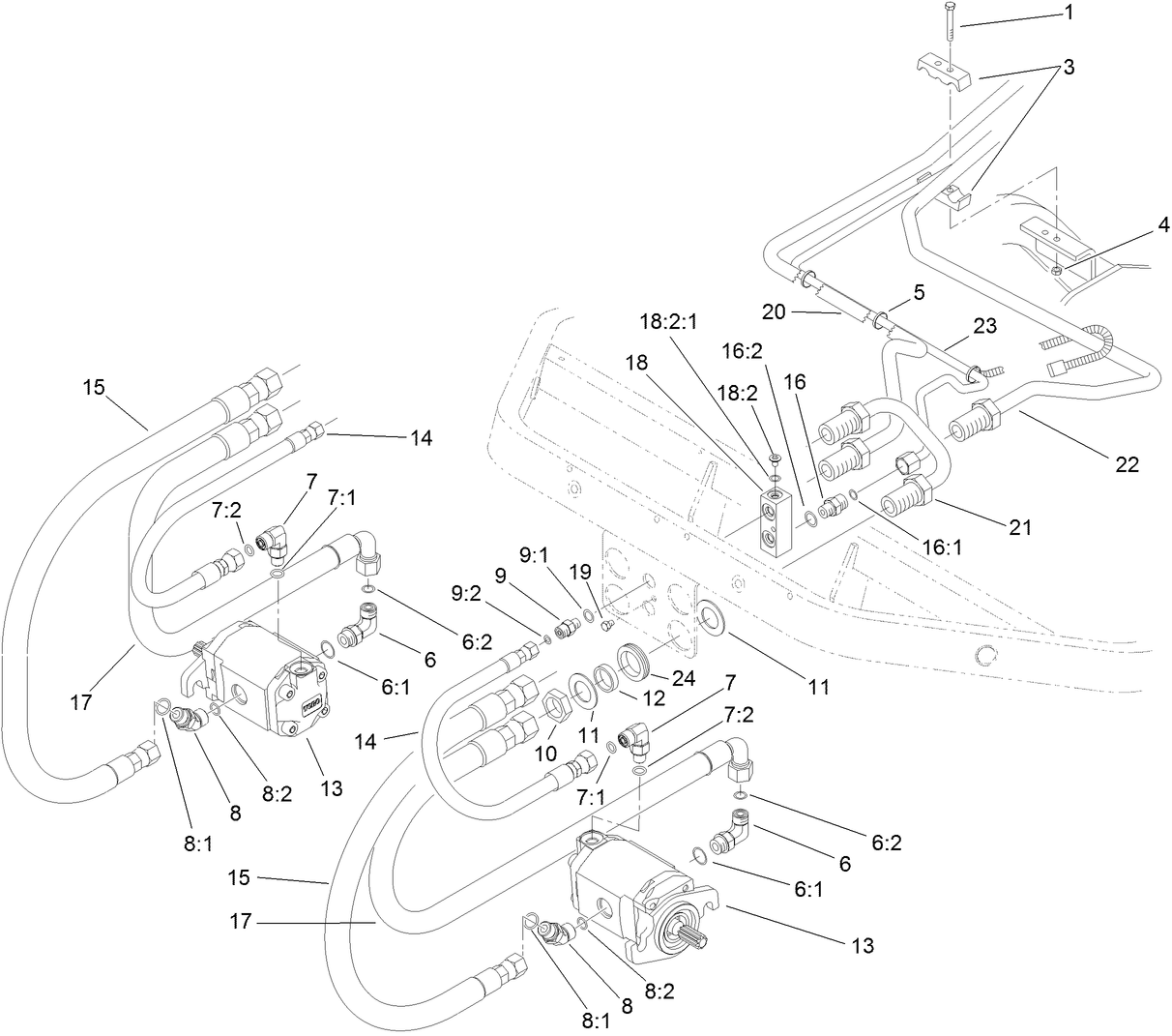 Front Bulkhead and Reel Motor Assembly