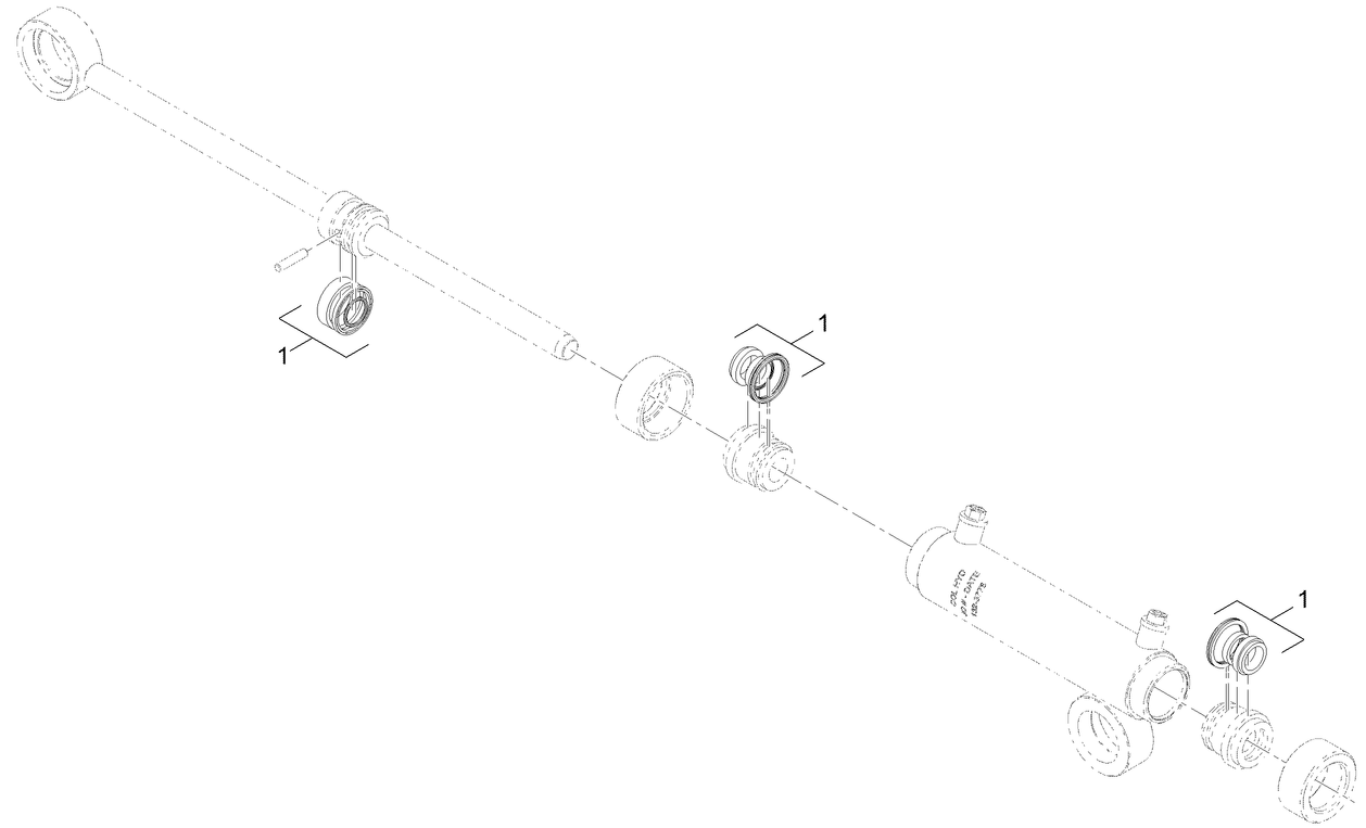 Hydraulic Cylinder Assembly No. 132-3778