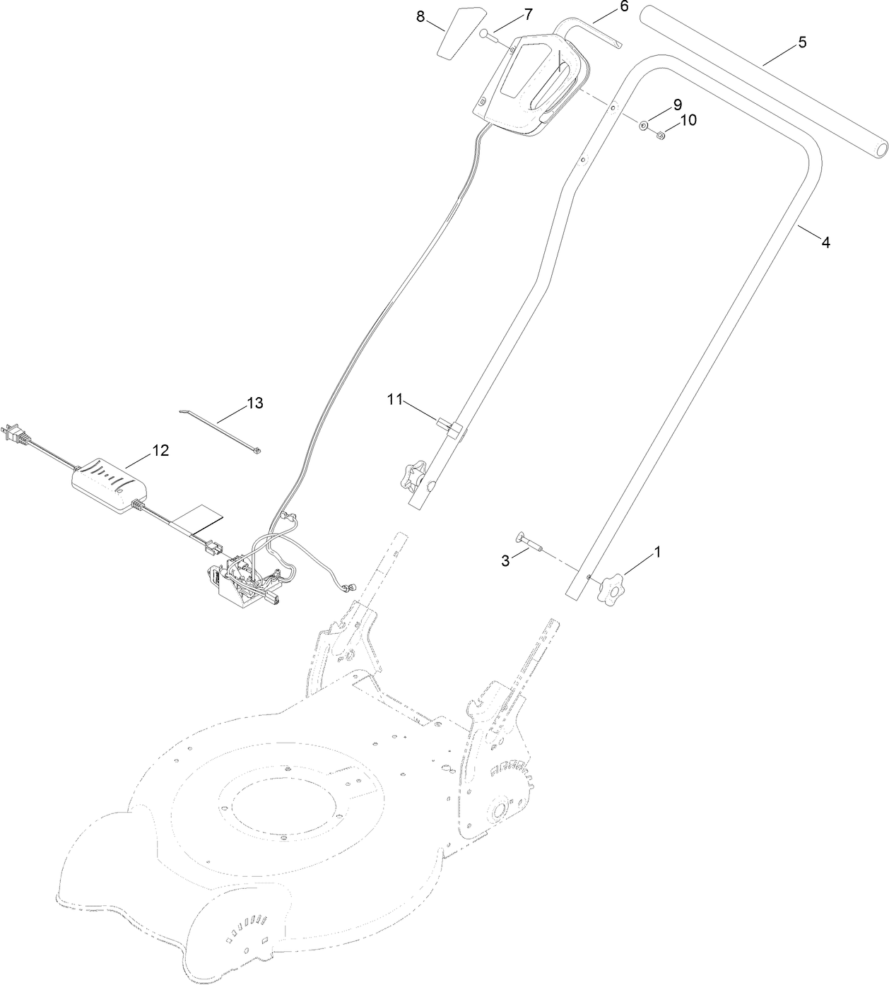 Handle and Control Assembly