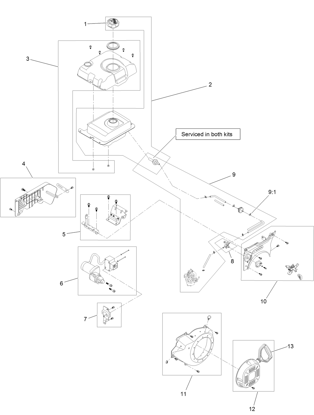 No. 1 Engine Assembly