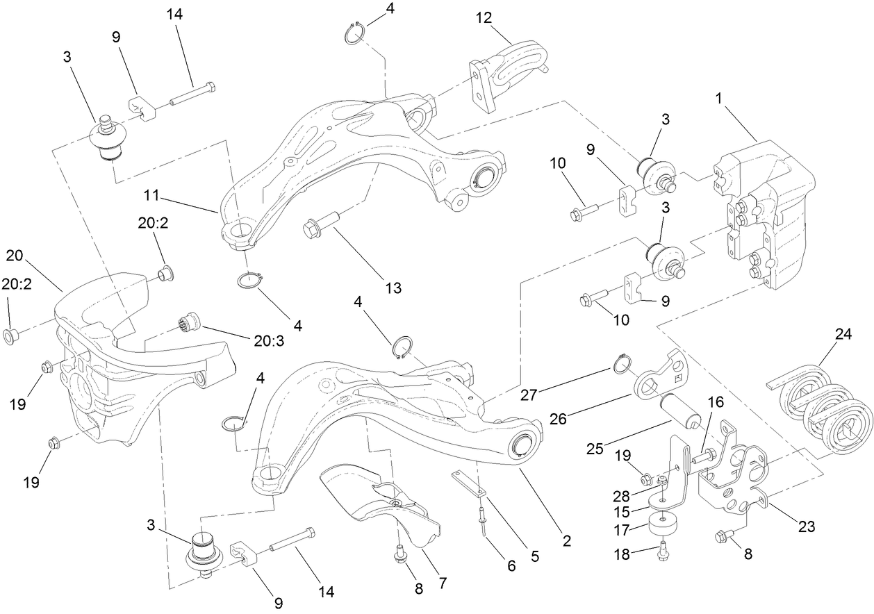 Suspension A-Arm Assembly