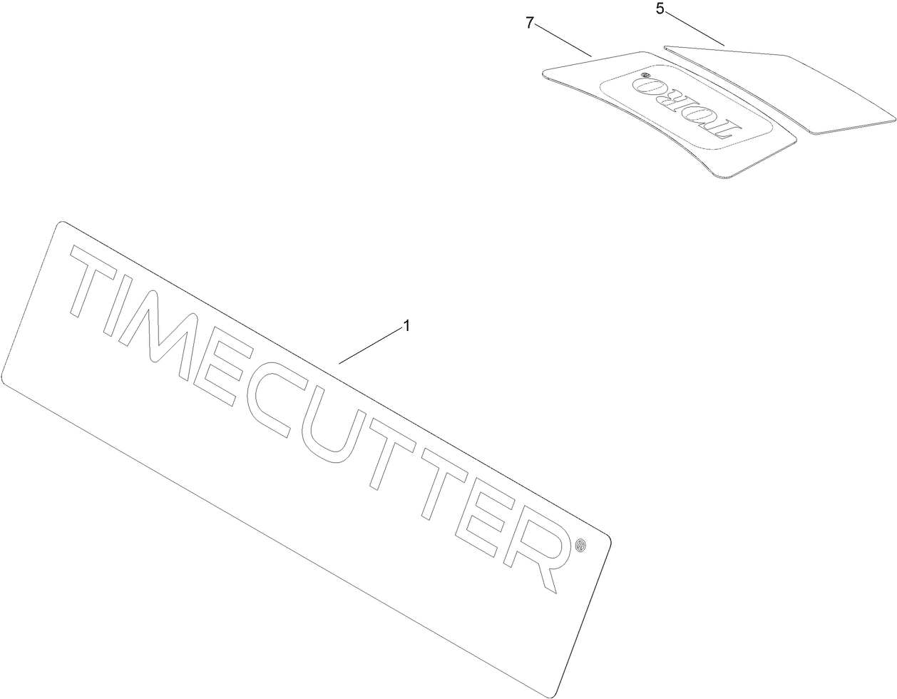 Model Specific Decal Assembly