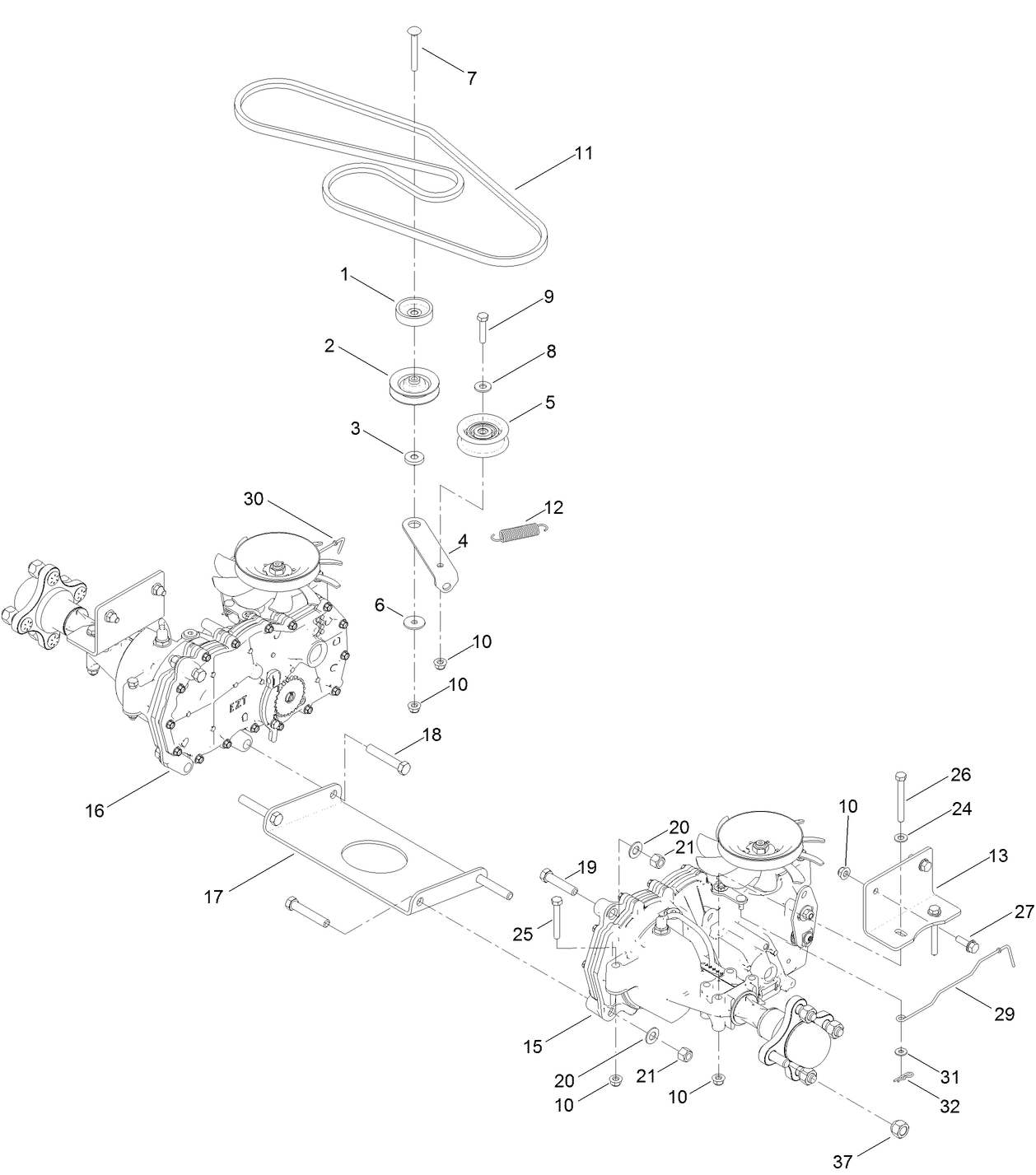 Traction Drive Assembly