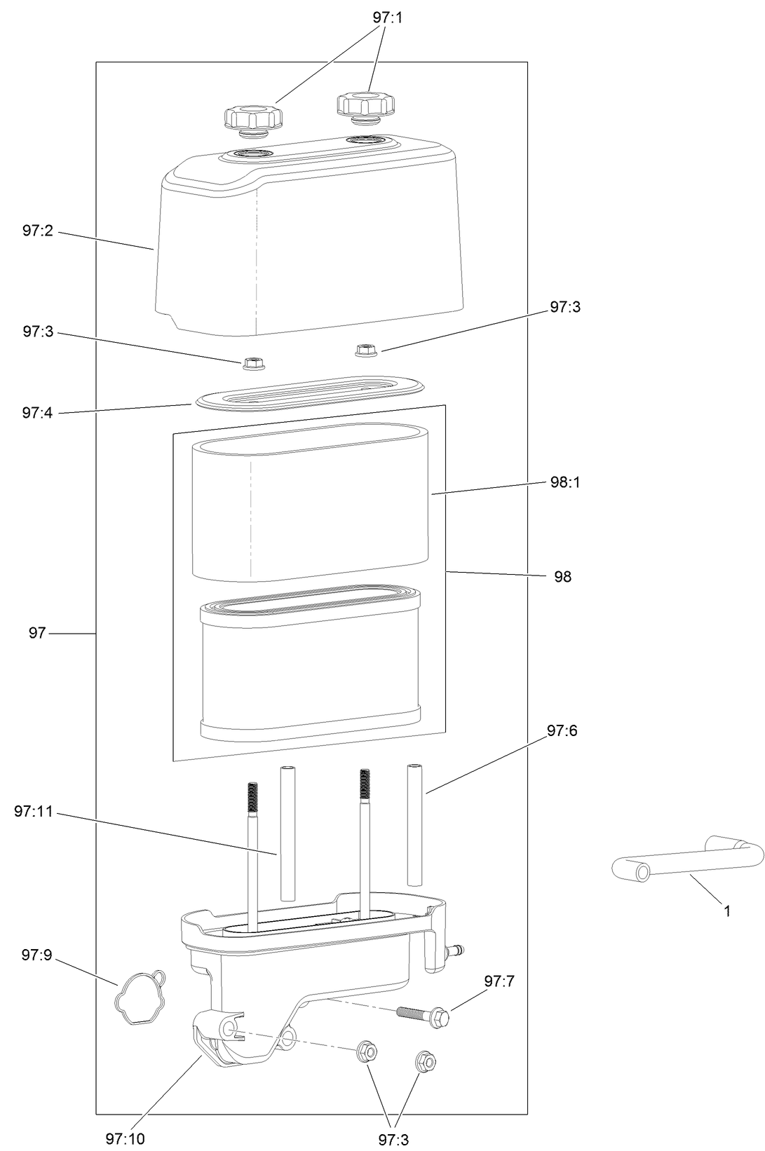 Air Intake and Filtration Assembly