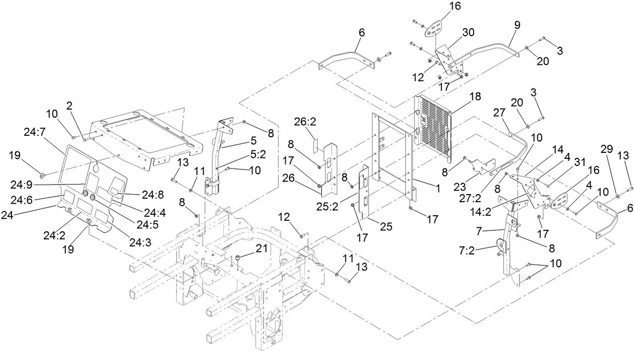 Engine Housing Assembly