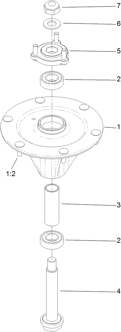 Spindle Assembly No. 127-0560