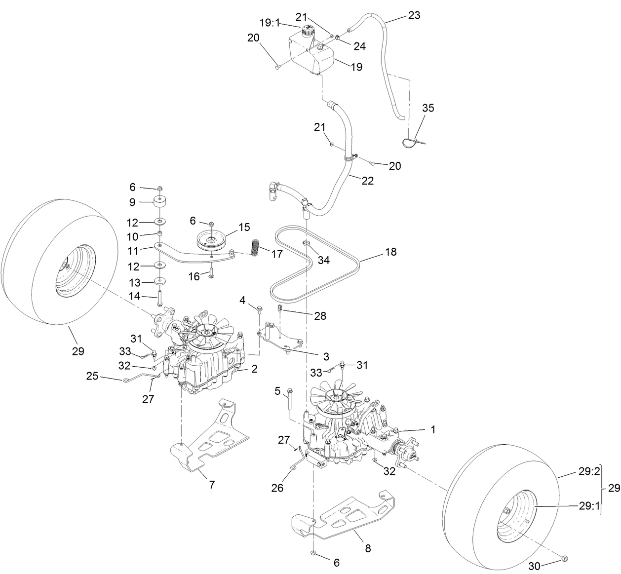 Ground Drive Assembly