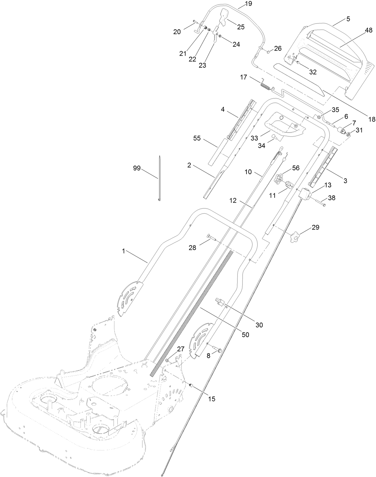 Handle and Electrical Assembly