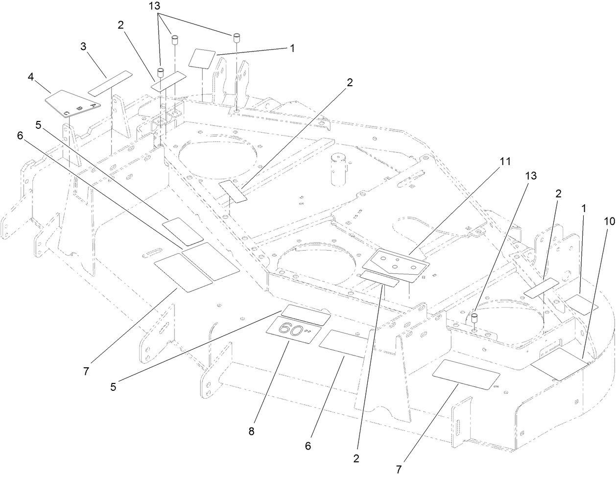 Deck Assembly No. 107-7271