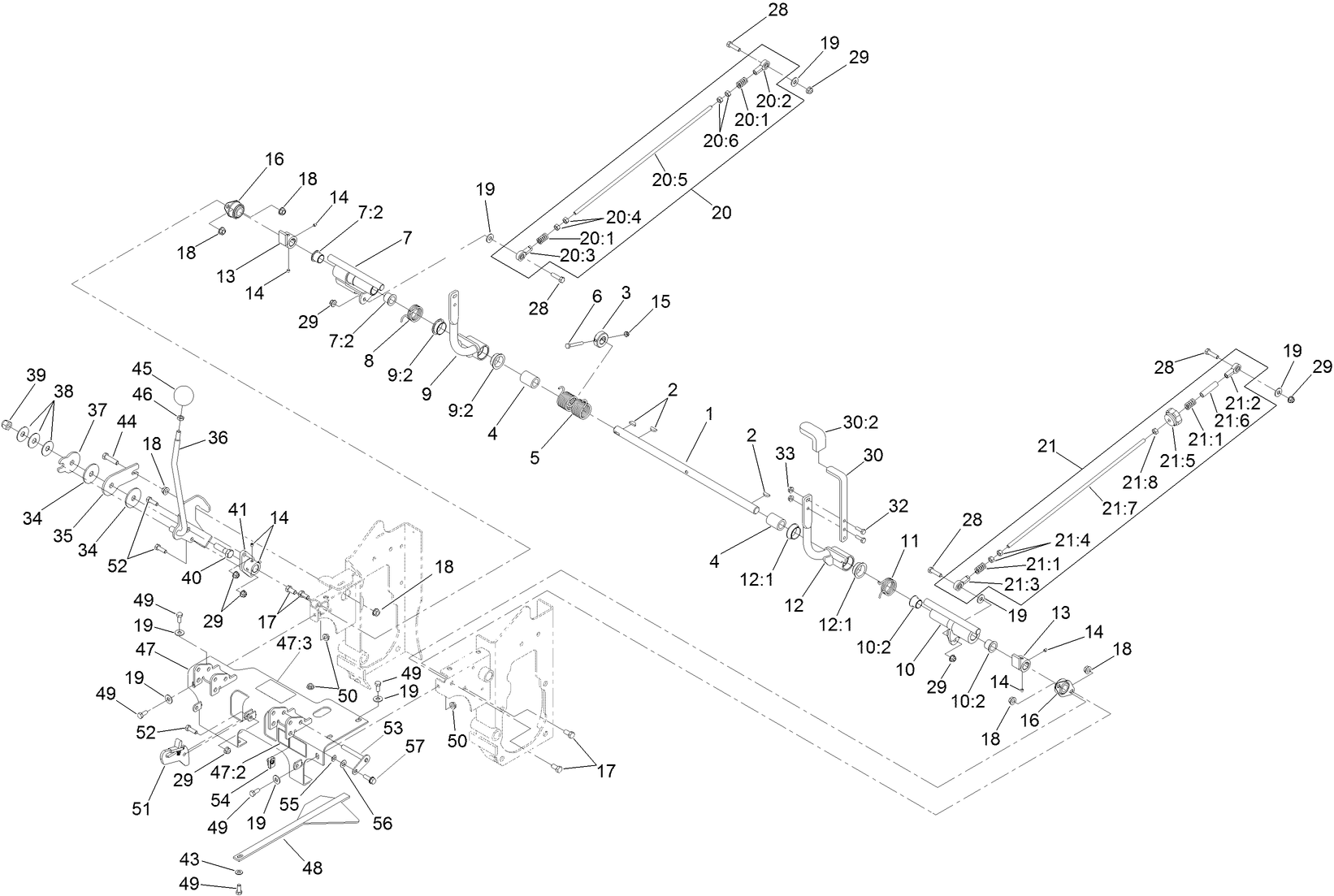 Speed and Steering Control Assembly