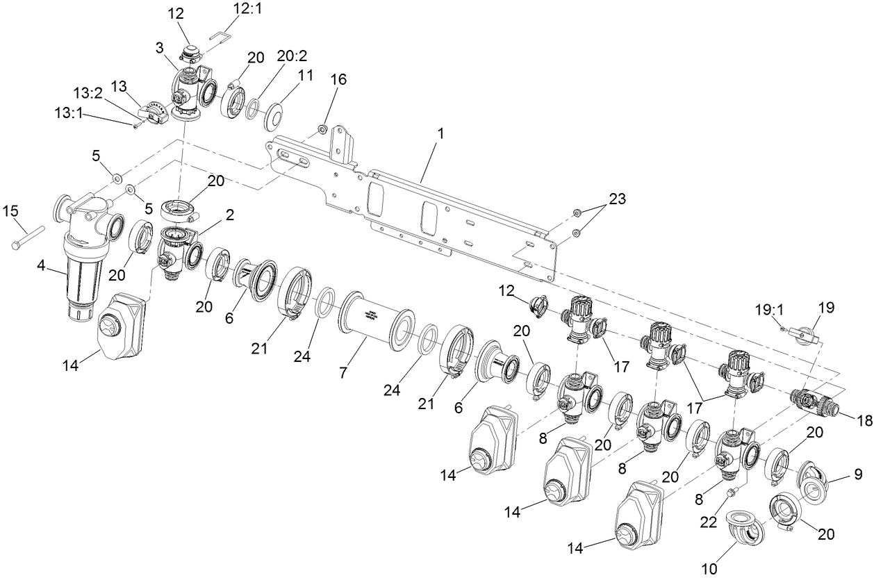 Spray Manifold Assembly