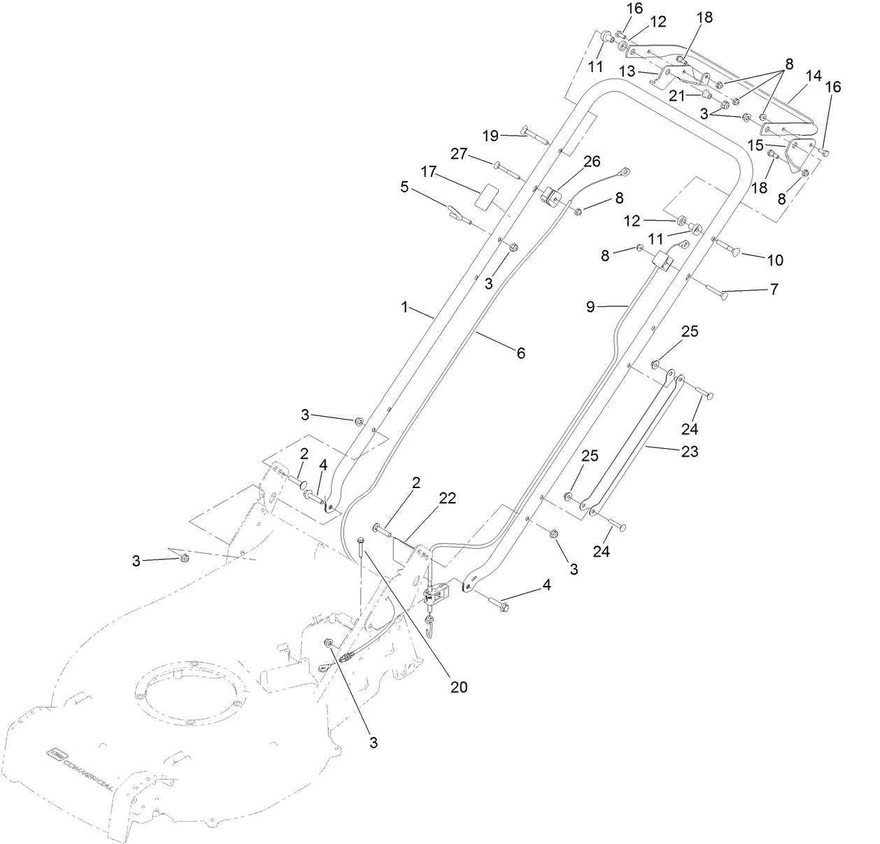 Handle and Control Assembly