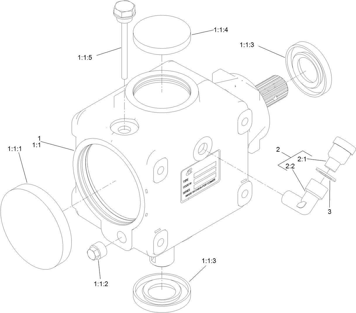 Gearbox Assembly No. 131-6083