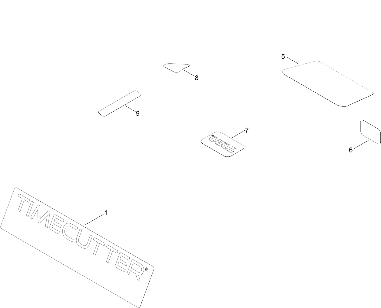 Model Specific Decal Assembly