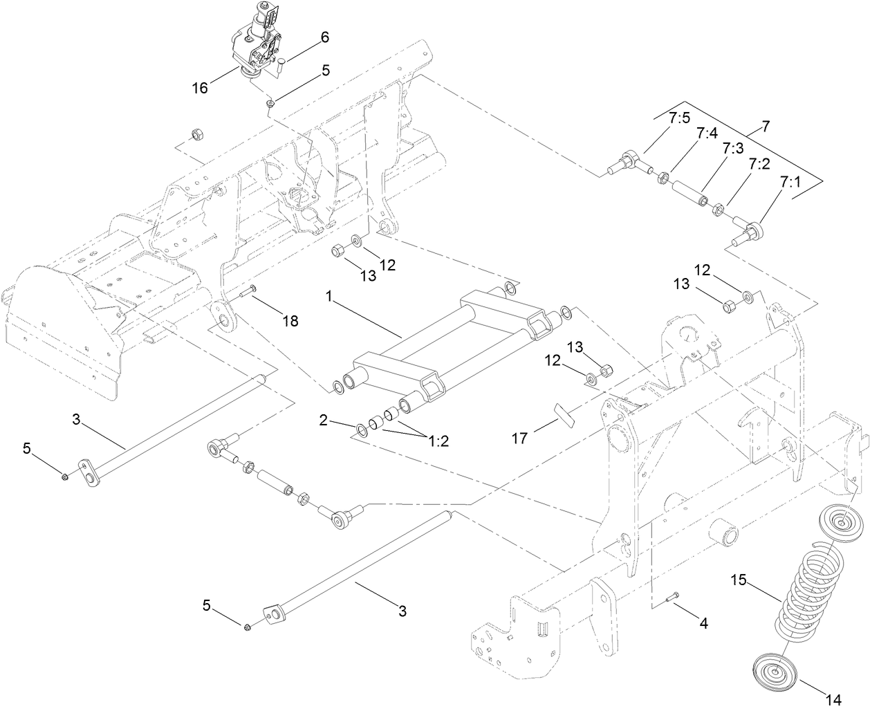 Right Hand H-Frame Assembly
