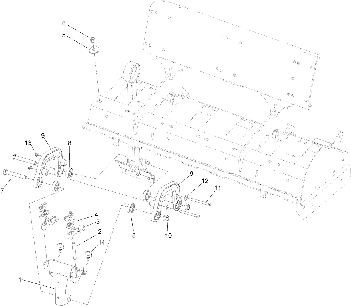 Roto-Link Damper Assembly