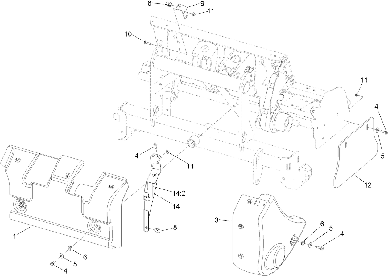Left Hand Front Cover Assembly