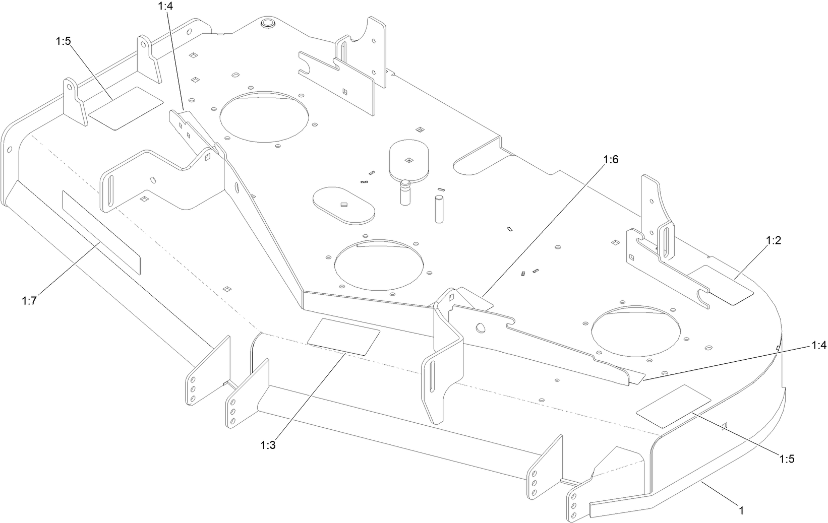 Deck Decal Assembly No. 126-8957