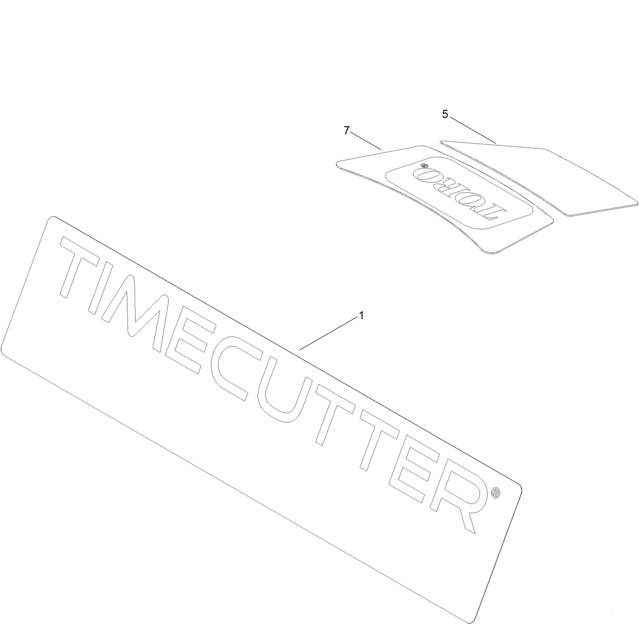 Model Specific Decal Assembly