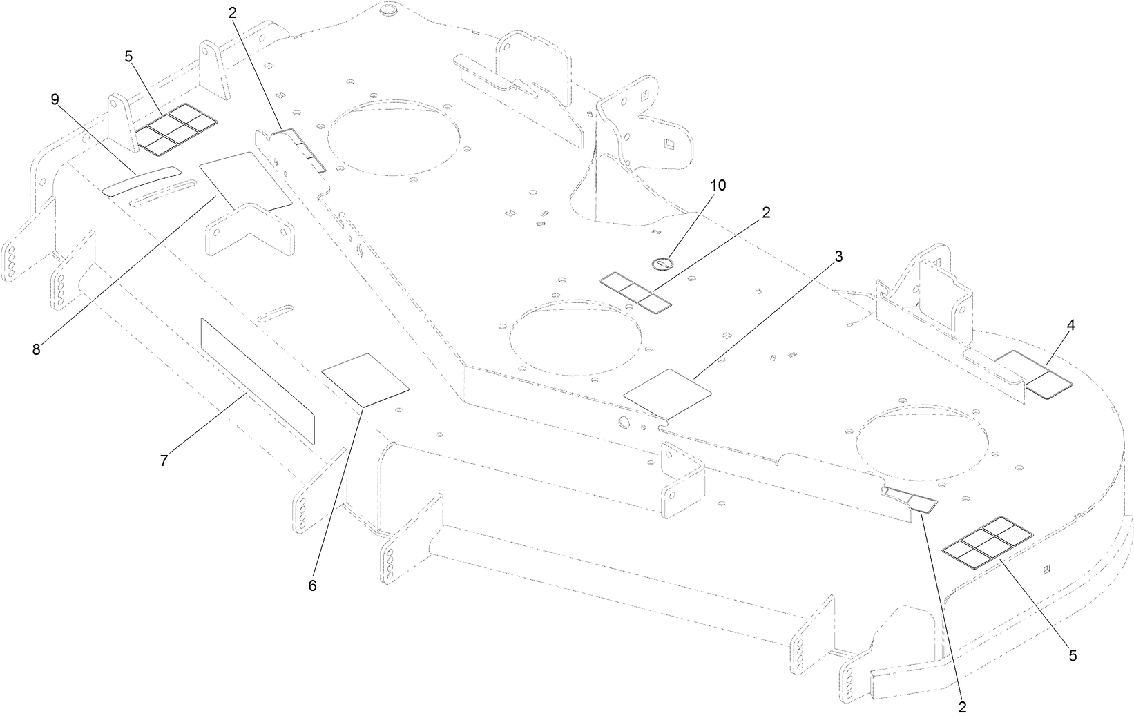 Deck Decal Assembly No. 131-7683