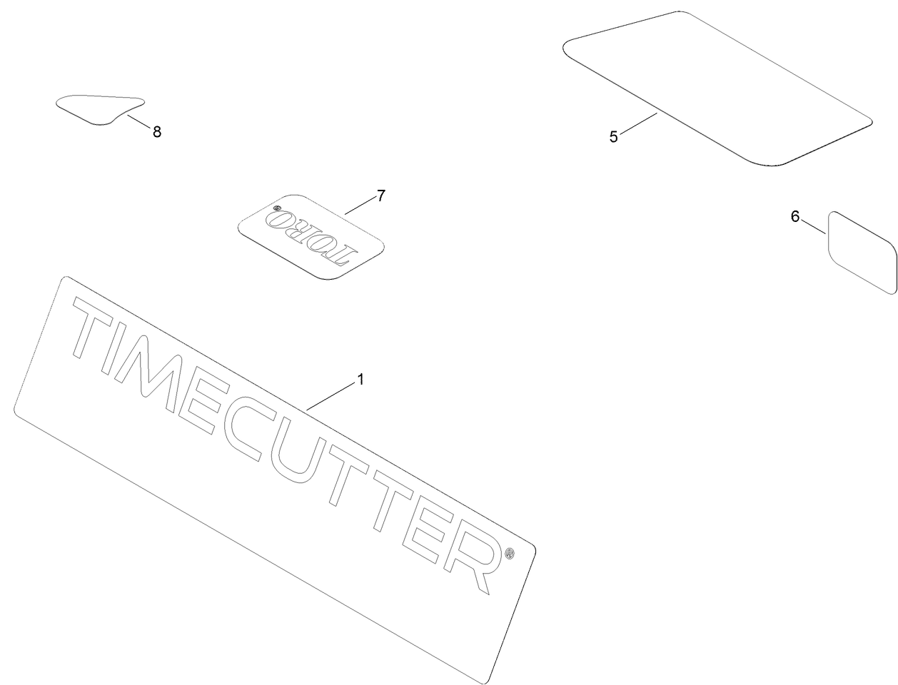 Model Specific Decal Assembly