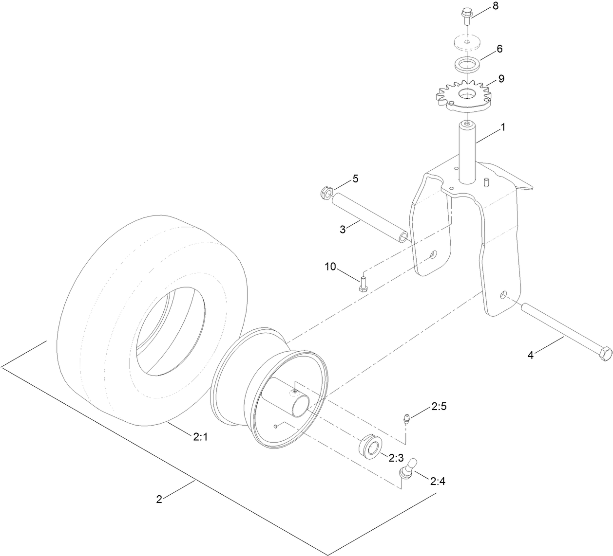 Caster Wheel Assembly
