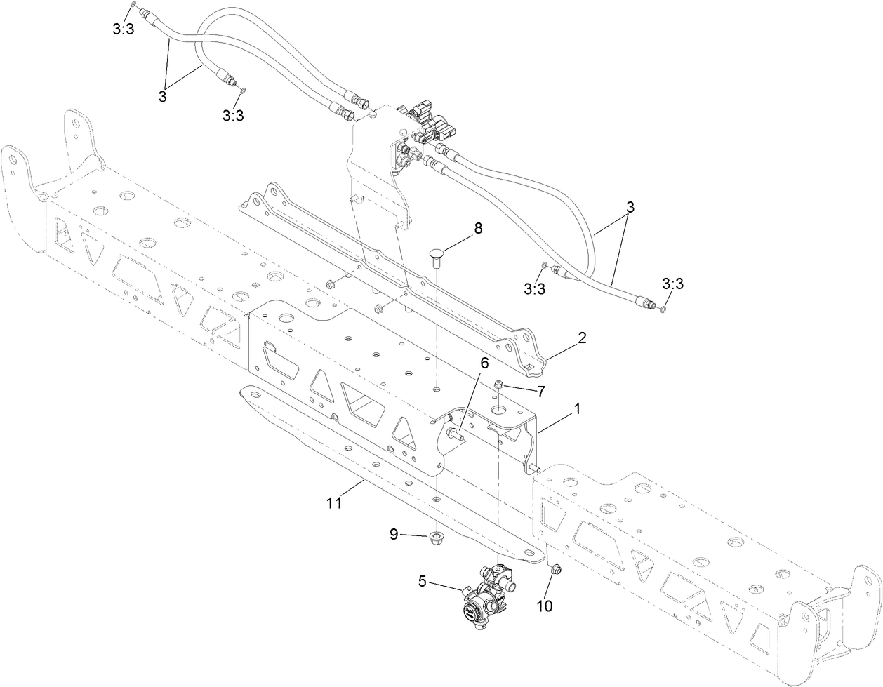 Center Boom Assembly