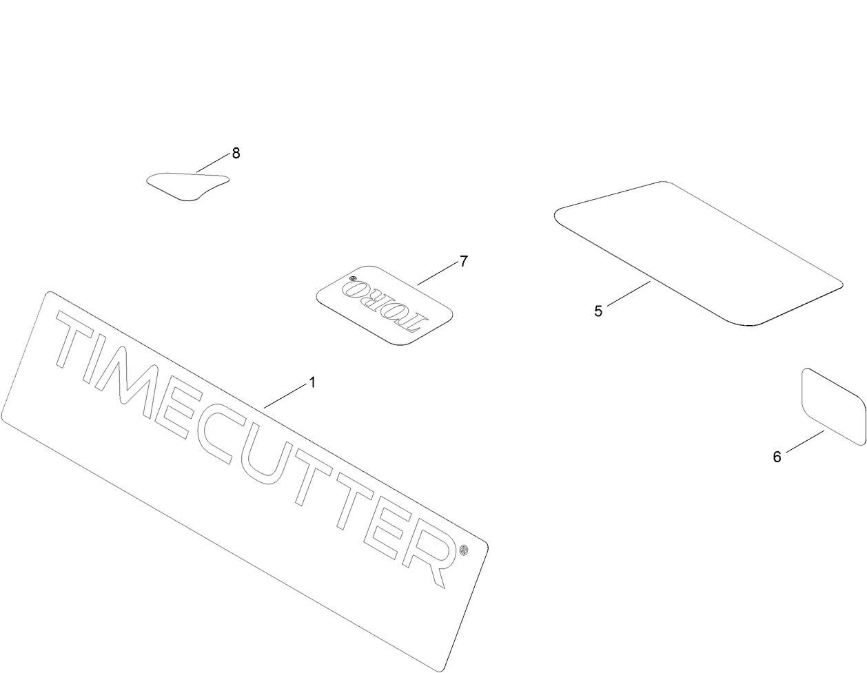 Model Specific Decal Assembly